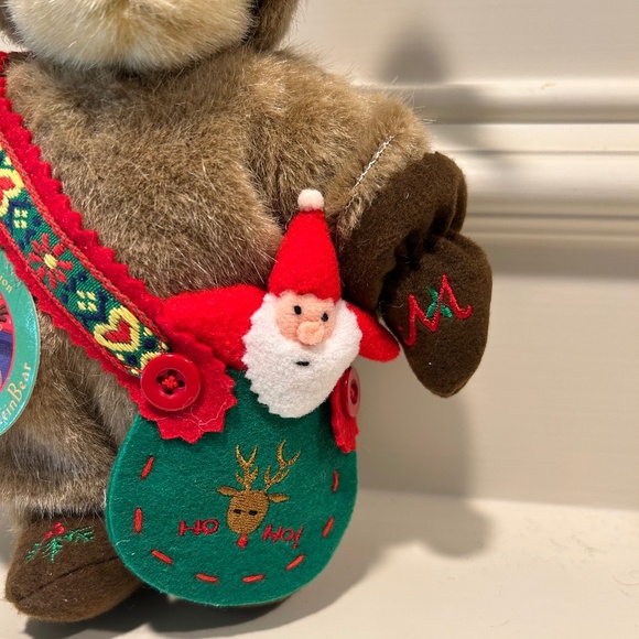 1996 Limited Edition Muffy Vanderbear - Muffy the Red-nosed ReinBear - Picture 4 of 12